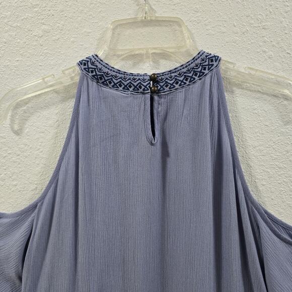 Knox Rose by Target Hippie Boho Off the Shoulder Emrboidered Dress Women Size S - Picture 10 of 10